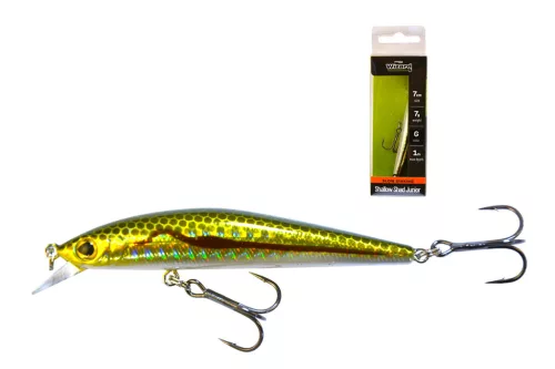 Wizard Shallow Shad Junior Slow 1 m G G 7 cm 7 g süllyedő minnow wobbler