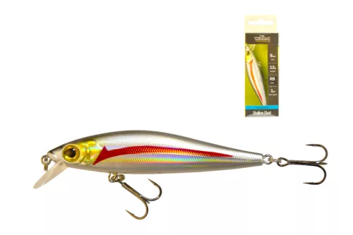 Wizard Shallow Shad Slow- 1 m RB 9 cm 12 g süllyedő minnow wobbler