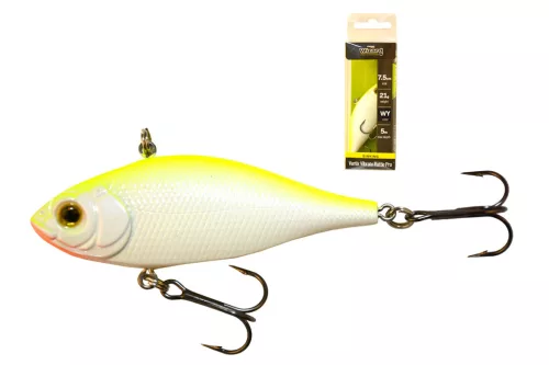 Wizard Vertix Vibrato Rattle Pro WY 7,5 cm 21 g süllyedő terelőlapka nélküli wobbler