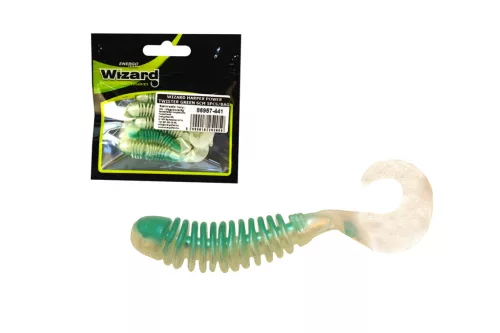 Wizard Harpex Power zöld 6 cm 5 db/csomag twister