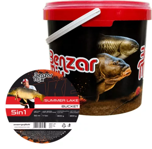 Benzár Mix Summer Lake method etetőanyag- és csaliszett