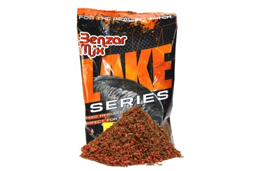 Benzár Mix Lake Series Groundbait Spicy Liver 800 g etetőanyag