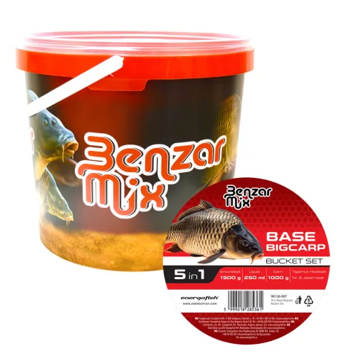 Benzár Mix Base nagyhalas etetőanyag- és csaliszett