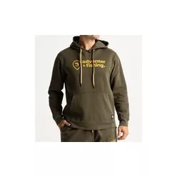 Adventer & Fishing kapucnis pamut khaki L pulóver