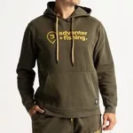 Adventer & Fishing kapucnis pamut khaki L pulóver