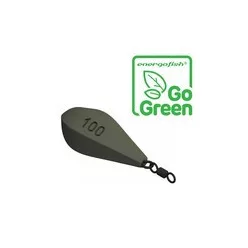   CARP EXPERT TORPEDO FORGÓS TÁVDOBÓ ÓLOM 60G SZINEZETT GO GREEN