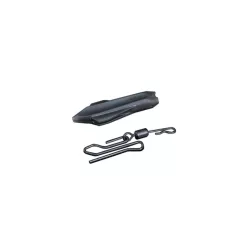   RidgeMonkey Connexion UNI Ólomklipsz Silt fekete silt black ólomkapocs 5 db/csomag