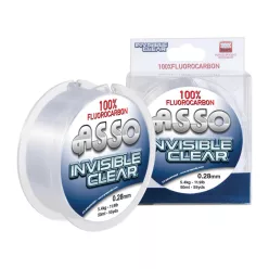   Asso Invisible F.carbon 0,21 mm 50 m átlátszó fluorocarbon zsinór