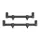 ANACONDA BLAXX 2 Rod Goal Post Buzzer profi aluminium kereszttartó / 16mm