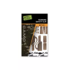   Fox Edges Camo Running biztonsági Clip Kit terepszínű ólomkapocs 5 db/csomag