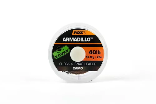 Fox Edges Camo Armadillo 20 m 30 lb fonott előtétzsinór