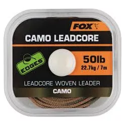  Fox Edges Leadcore x 7 m 50 lb terepmintás ólombetétes előtétzsinór
