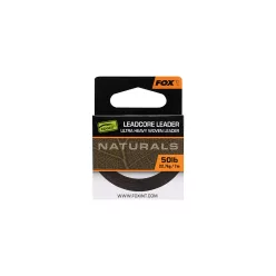   Fox Naturals Leadcore 25 m 50 lb ólombetétes előtétzsinór