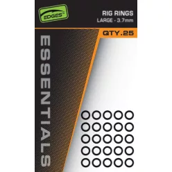 Fox Edges Rings 2,5 mm kicsi x 25 horoggyűrű