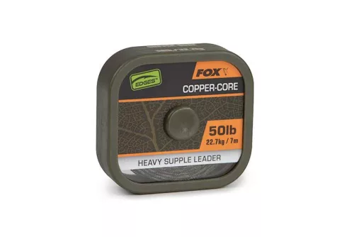 Fox Edges Naturals Copper-Core 7 m 50 lb rézbetétes előtétzsinór
