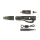 Fox Edges Naturals cső Leadclip Kit pontyozó szerelék készlet 5 db/csomag