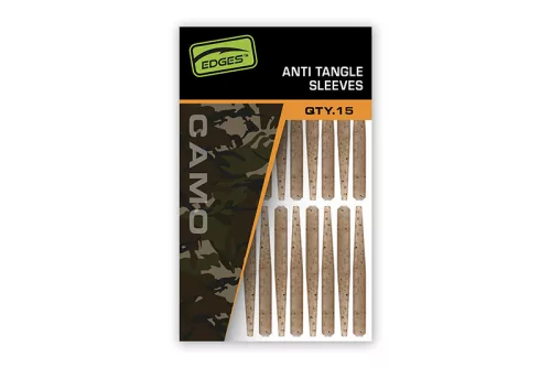 Fox Edges Camo XL gubancgátló hüvely terepszínű gubancgátló cső 15 db/csomag