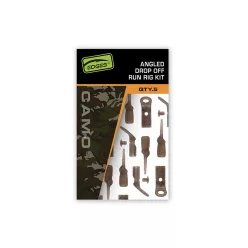  Fox Edges Camo Angled Drop off run kit terepszínű pontyozó szerelék készlet 5 db/csomag