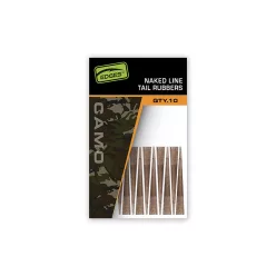   Fox Edges Camo Naked Line terepszínű gumiharang 10 db/csomag