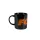 Fox Black and Orange Logo kerámiabögre