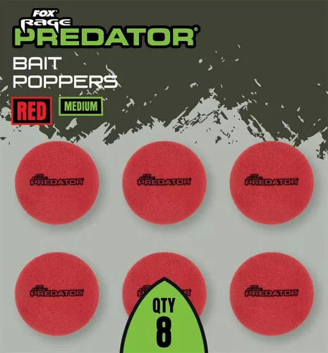 Fox Rage Predator Bait Poppers Natural közepes csalihal stopper