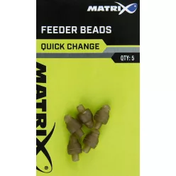 Matrix gyorscserés feeder gyöngy x5 előkerögzítő