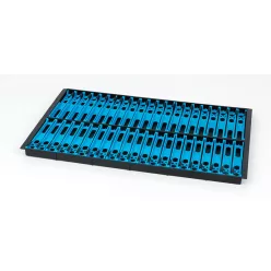   Matrix 26 cm sötétkék szereléklétratartó tálca 17 létrával