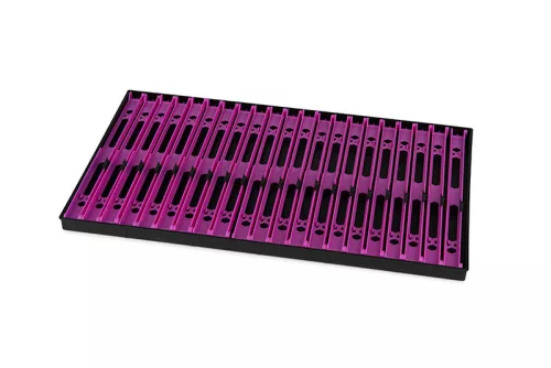 Matrix 26 cm lila szereléklétratartó tálca 21 létrával