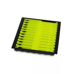   Matrix 18 cm limezöld szereléklétratartó tálca 12 létrával