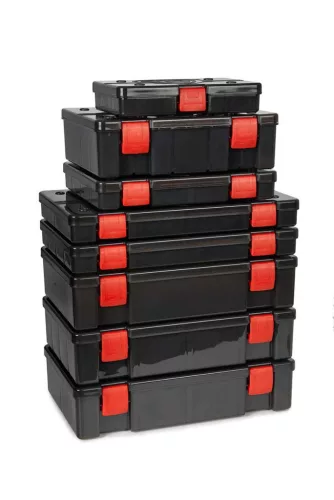 Fox Rage Stack and Store Shield Storage 12 Comp kicsi Shallow műcsalis doboz