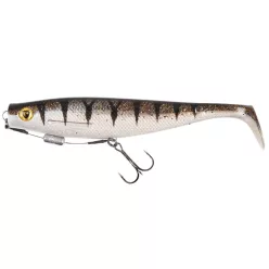   Fox Rage Loaded Pro Shad UV csillámos sügér 14 cm swimbait