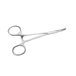   Jaxon curved forceps 10 cm hajlított végű fogó érfogó csipesz