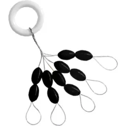   Jaxon szilikon xl fekete 7,5 × 4,5 mm fekete szilikon stopper