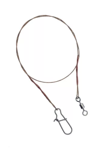 Jaxon sumato 8 kg 25 cm 7 × 7 szálú acélból ragadozóhalas előke 2 db/csomag