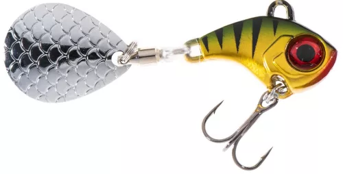 Jaxon Holo Reflex Rapid 2 Pikkelymintás Kanállal D 8 g tail spinner