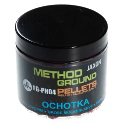   Jaxon Method Ground Hook Pellets Bloodworm (szúnyoglárva) 8 mm 100 g horogpellet