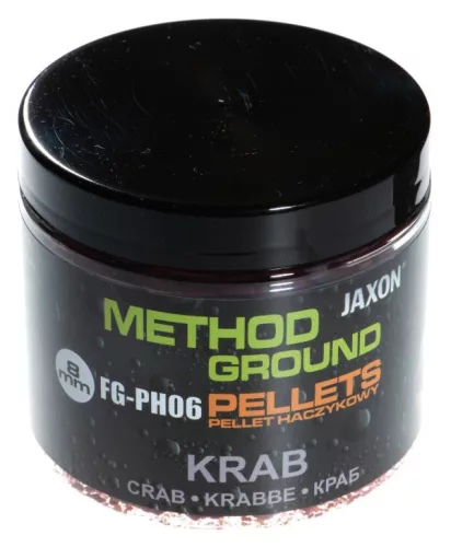 Jaxon Method Ground Hook Pellets Crab (rák) 8 mm 100 g horogpellet