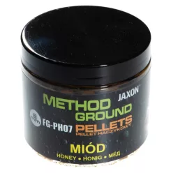   Jaxon Method Ground Hook Pellets Honey (méz) 8 mm 100 g horogpellet