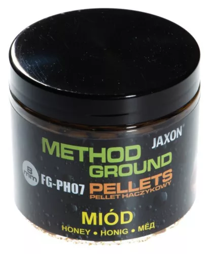 Jaxon Method Ground Hook Pellets Honey (méz) 8 mm 100 g horogpellet