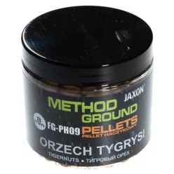   Jaxon Method Ground Hook Pellets Tigernuts (tigrismogyoró) 8 mm 100 g horogpellet
