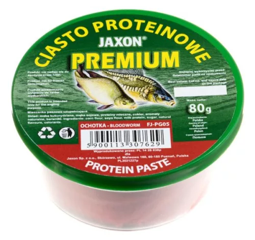 Jaxon Protein Paste Bloodworm (szúnyoglárva) paszta 80 g