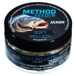 Jaxon Soft Pellets Maggots (csonti) 8/10 mm 50 g horogpellet