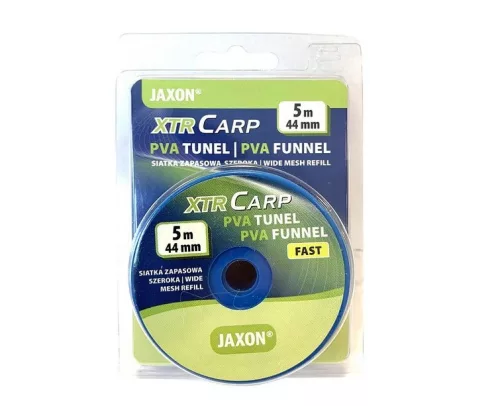 Jaxon PVA fast funnel-wide mesh refill 37 mm 5 m PVA utántöltő