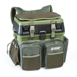   Jaxon 45 × 26 × 40 cm hátizsákkal kiegészített szerelékes láda