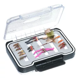   Jaxon FlyMax 2 kétoldalas hosszú bevágású szivacsbetéttel 11 × 8 × 4 cm műlegyes doboz