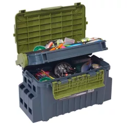   Jaxon S-Line 43 × 24 × 28 cm terepmintás ülőkés horgászláda