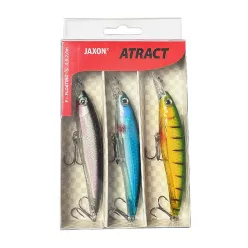   Jaxon Atract Bleak vegyes színek 10 cm 14,1 g úszó 3 db/csomag minnow wobbler
