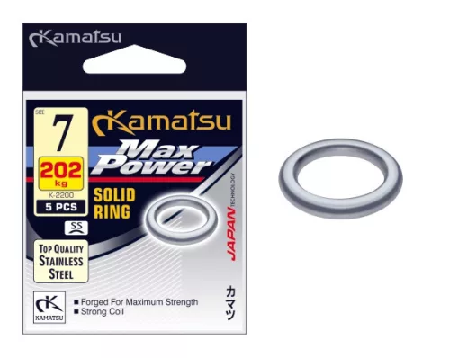 Kamatsu solid k-2200 6 mm 135 kg ss kulcskarika