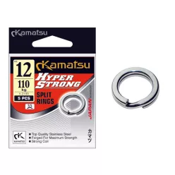   Kamatsu hyper erősített k-2199 rozsdamentes acél 4,5 mm 21 kg kulcskarika