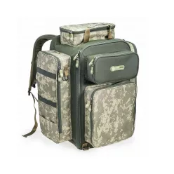   Mivardi CamoCODE Cube XL terepszínű/zöld hátizsák 55 × 53 × 35 cm